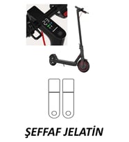 Mi Pro 2 Elektrikli Scooter Uyumlu Ön Şeffaf Ultra koruyucu Nano Jelatin