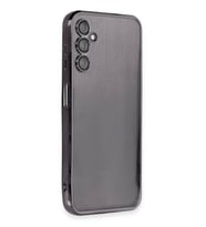 Newface Samsung Galaxy A14 4G Kılıf Razer Lensli Silikon - Siyah