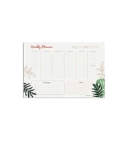 A4 Weekly Planer Tropıc