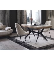 ELİZE AÇILIR YEMEK MASASI+6 SANDALYE 