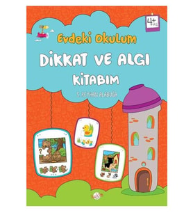 Evdeki Okulum Dikkat ve Algı Kitabım Kukla Yayınları