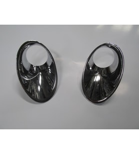 Renault Megane 3 Hb 12/13 Si·s Lamba Kapağı Çerçeve Ni·kelajı Sağ/sol Set 2 Parça
