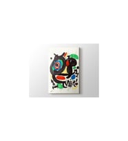 DBSanatevi Joan Miro - Exposition Sculptures Tablo 40 X 30 Cm
