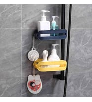 Şampuanlık Sabunluk Süngerlik Banyo Mutfak Düzenleyici Askılı Ayarlanabilir Vakumlu Organizer