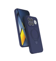 Lexroo Xiaomi Poco F8 Ultra Kılıf M-safe Şarj Özellikli Standlı Samara Kılıf - Lacivert