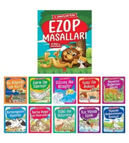 Ezop Masalları (10 Kitap+Soru Kitapçığı)