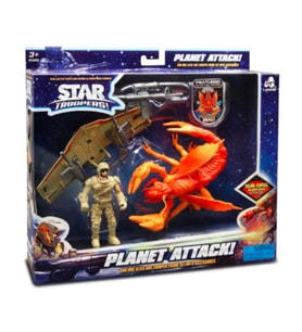 Star Trooper Gezegen Saldırısı Figür ve Uzay Aracı Kamufulaj