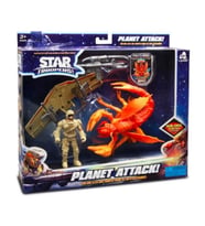 Star Trooper Gezegen Saldırısı Figür ve Uzay Aracı Kamufulaj