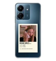 Xiaomi Redmi 13C Uyumlu Mean Girls Tasarımlı Şeffaf Telefon Kılıfı