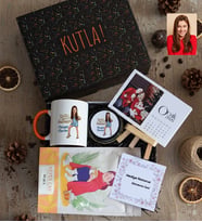 Kişiye Özel Karikatürlü Cute But Sagittarius Yay Burcu Hediye Kutusu - Kişiye Özel Kupa Standart, Çay, Takvim, Mum Doğum Günü Hediyesi