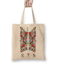 BT21 BTS Bez Çanta Uzun Saplı kopya