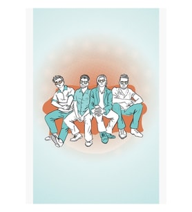 Saint Motel Hayran Sanatı Tablo Ahşap Poster Dekoratif