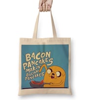 Adventure Time Bacon Pancakes 012 Bez Çanta Uzun Saplı