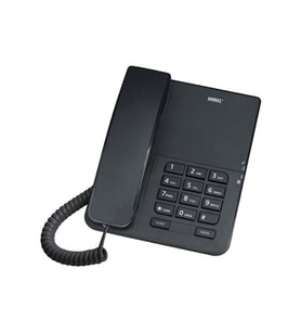 Karel TM140 Analog Masaüstü Kablolu Telefon Siyah