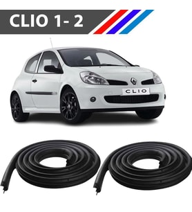 Otozet - Renault Clio 1-2 Kasa Sağ ve Sol Arka Kapı Fitili 2 Adetli Set
