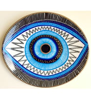 Araba leptop Duvar İçin Nazar Sticker  etiket 16Cm ve 6CM 2 Adet md2