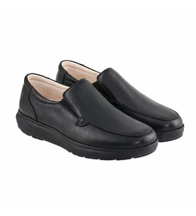 Dr. Comfort 10.013 Rocker Bottom Tabanlı, Gümüş İyonlu Hakiki Deri Erkek Ayakkabısı
