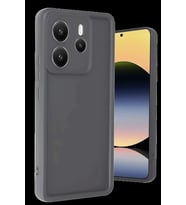 Redmi Note 14 4G Kılıf Viera Silikon - Gri