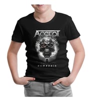 Accept - Humanoid Kurukafa Siyah Çocuk Tshirt