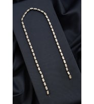 Hematit Doğal Taş Titanyum Dikdörtgen Kesim 4x8mm Dizi
