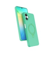 Samsung Galaxy A06 Regal Magsafe Standlı Kapak - Yeşil