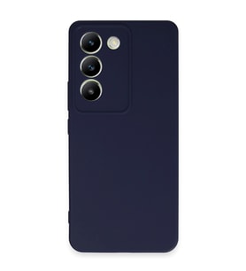 Vivo V30 Lite 4g Kılıf First Silikon - Lacivert