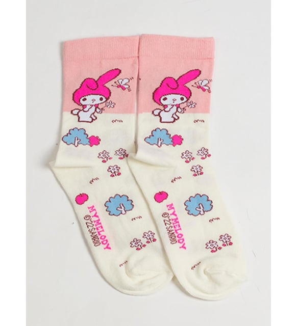 My Melody Desenli Unisex Uzun Çorap 8568