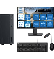 Asus Expertcenter P500MV Intel Core I7-13620H 96GB Ddr5 4tb SSD WIN11PRO 100Hz 27" IPS Mon. Minitower Masaüstü Bilgisayar WC7136216512B0DW35+Zettausbbellek