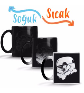Star Wars Stormtroopers Sihirli Kupa Bardak Porselen