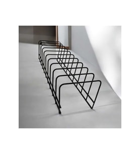 10 Bölmeli Kaliteli Metal Siyah Tabaklık