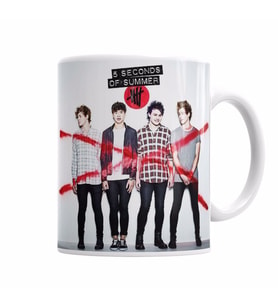 5SOS 5 SECONDS OF SUMMER Kupa Bardak Porselen