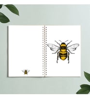 Arı Defter Tasarım Spiralli A5 96 Yaprak Çizgisiz Defter PYTKDT283