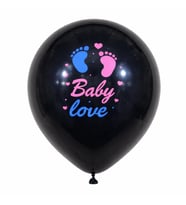 River World Cinsiyet Balonu Konfetili Rengi Mavi