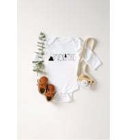 Unisex Bebek Adventure Baskılı Body Zıbın