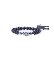 JTAW23DOB1205 AKİK HEMATİT ONYX DOĞALTAŞ BİLEKLİK