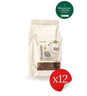 Minnettar Dibek Kahvesi 12 x 1000 gr ( 12 adet )
