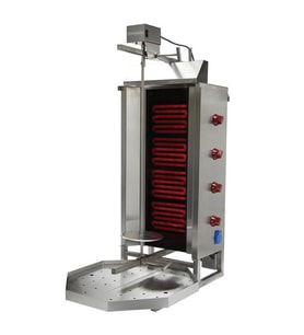 Öztiryakiler Elektrikli Döner Ocağı, Üstten Motorlu, 4 Radyanlı, Typ 4e