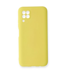 Huawei P40 Lite Kılıf Nano İçi Kadife Silikon - Sarı