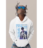 Solo Leveling Sung Jin-Woo Baskılı Unisex Oversize Anime Karakter Hoodie