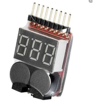 1-8S Lipo Pil Batarya Voltaj Ölçüm Cihazı