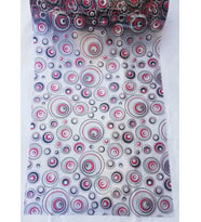 ŞEFFAF DESENLİ 80cm x 200cm MASA ÖRTÜSÜ 1.7mm KALIN PVC KAYMAZ MASA ÖRTÜSÜ (Çok Renkli)