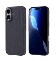 iPhone 17 Karbon Fiber Desenli ve Magsafe Şarj Özellikli Ultra Slim Phantom Premium Sert PC Kapak