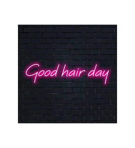 Good hair day Yazılı Neon Tabela