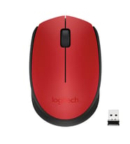Logitech M171 USB Kırmızı Kablosuz Mouse