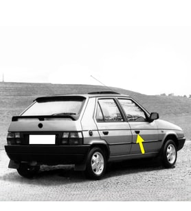 Skoda Favorit 1988-1995 Sağ Ön Kapı Dış Açma Kolu 115988105