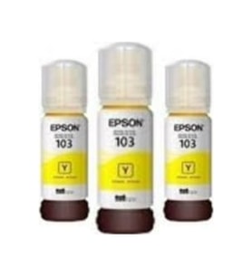 Epson 103 Ecotank L5296 3 Sarı Mürekkep Seti