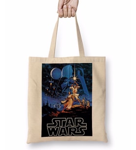 Star Wars Retro Bez Çanta Uzun Saplı