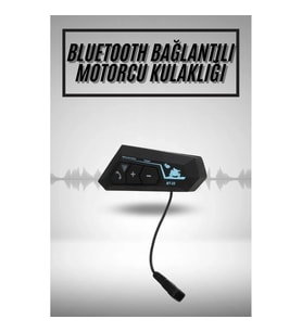 Mey İthalat® Yeni Nesil Dinleme Ve Konuşma Özellikli Intercom Kask Kulaklığı 5.0 Bluetooth