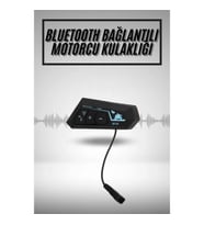 Mey İthalat® Yeni Nesil Dinleme Ve Konuşma Özellikli Intercom Kask Kulaklığı 5.0 Bluetooth