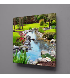 DOĞANIN BÜYÜSÜ KANVAS TABLO 25x25cm (Karışık)